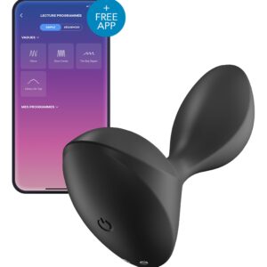 Plug vibrant connecté Sweet Seal Satisfyer 7 x 3.2cm