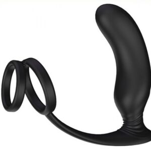 Plug vibrant et cockring Lanco 11 x 3.2 cm
