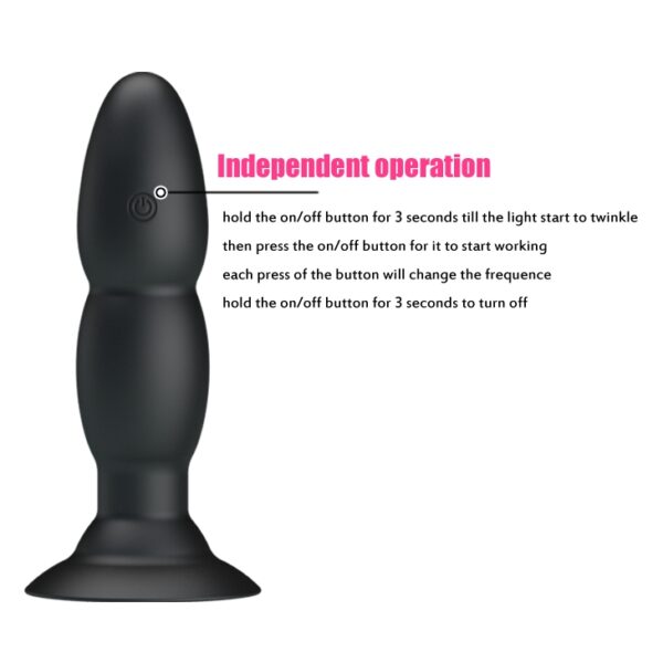 Plug Vibrant Extra Pleasure 13 x 3.5 cm – Image 8