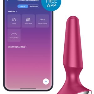 Plug Vibrant Ilicious 2 Satisfyer 10 x 3cm Violet