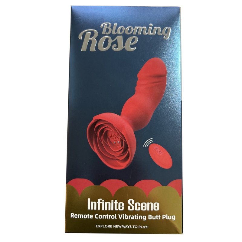 Plug vibrant Rosy Juliet 10 x 3.5cm Rouge – Image 3