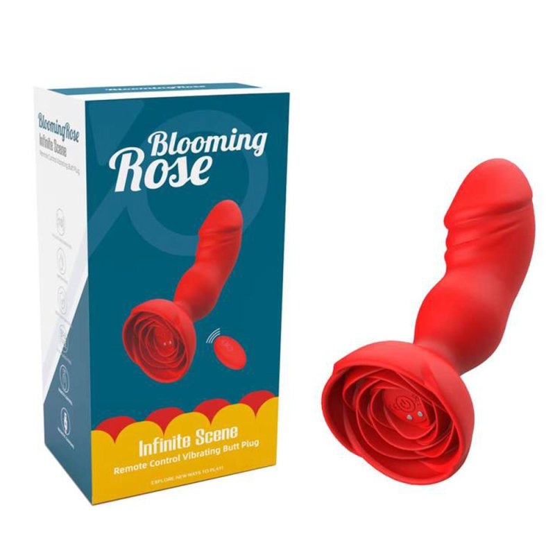 Plug vibrant Rosy Juliet 10 x 3.5cm Rouge – Image 4