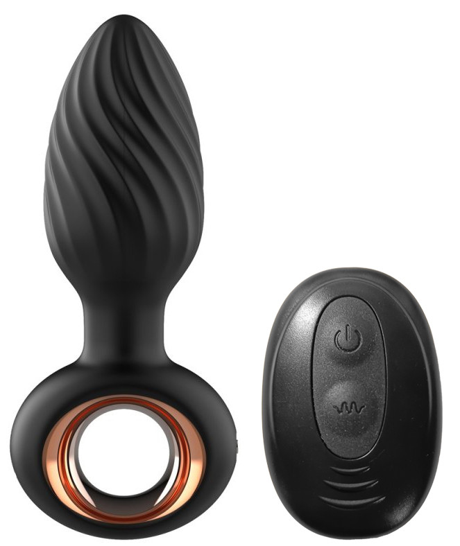 Plug Vibrant Rotatif Bump Orgasm 7 x 3.5cm