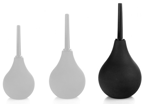 Poire anale Bulb Douche 224 ml Noire
