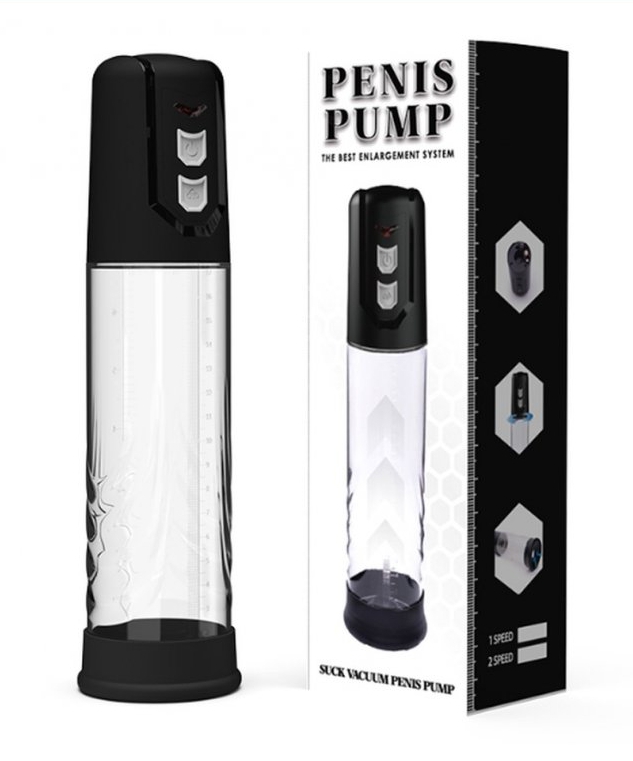 Pompe à pénis automatique Aid Erection 17 x 6cm – Image 2