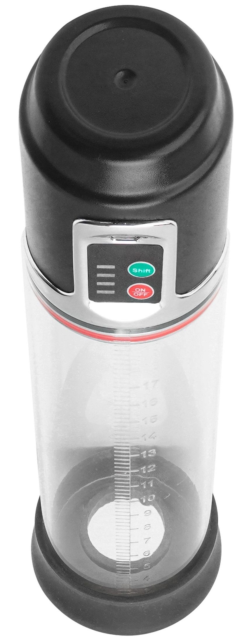 Pompe à Pénis Automatique Powerpump 18.5 x 5.8cm Noir – Image 3