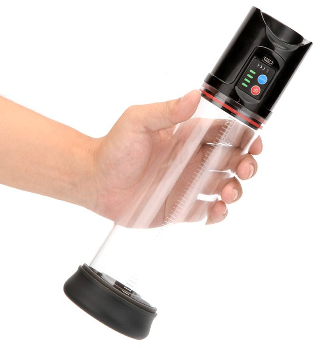 Pompe à pénis automatique Slipp Up 19 x 5.5cm – Image 4