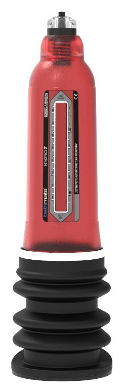 Pompe à pénis Hydro7 Rouge