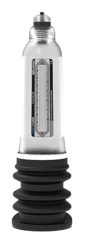 Pompe à pénis Hydro7 Transparente