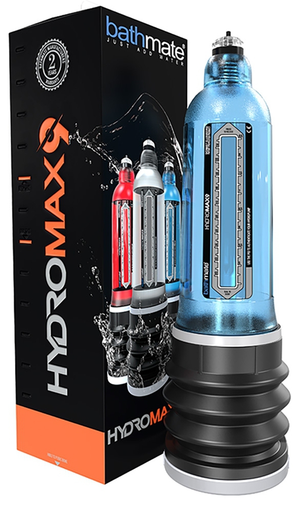 Pompe à pénis Hydromax 9 Bleue – Image 2