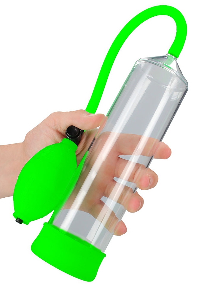 Pompe à pénis phosphorescente Glow Pump 20 x 5.5cm – Image 4