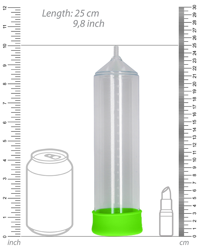 Pompe à pénis phosphorescente Glow Pump 20 x 5.5cm – Image 5