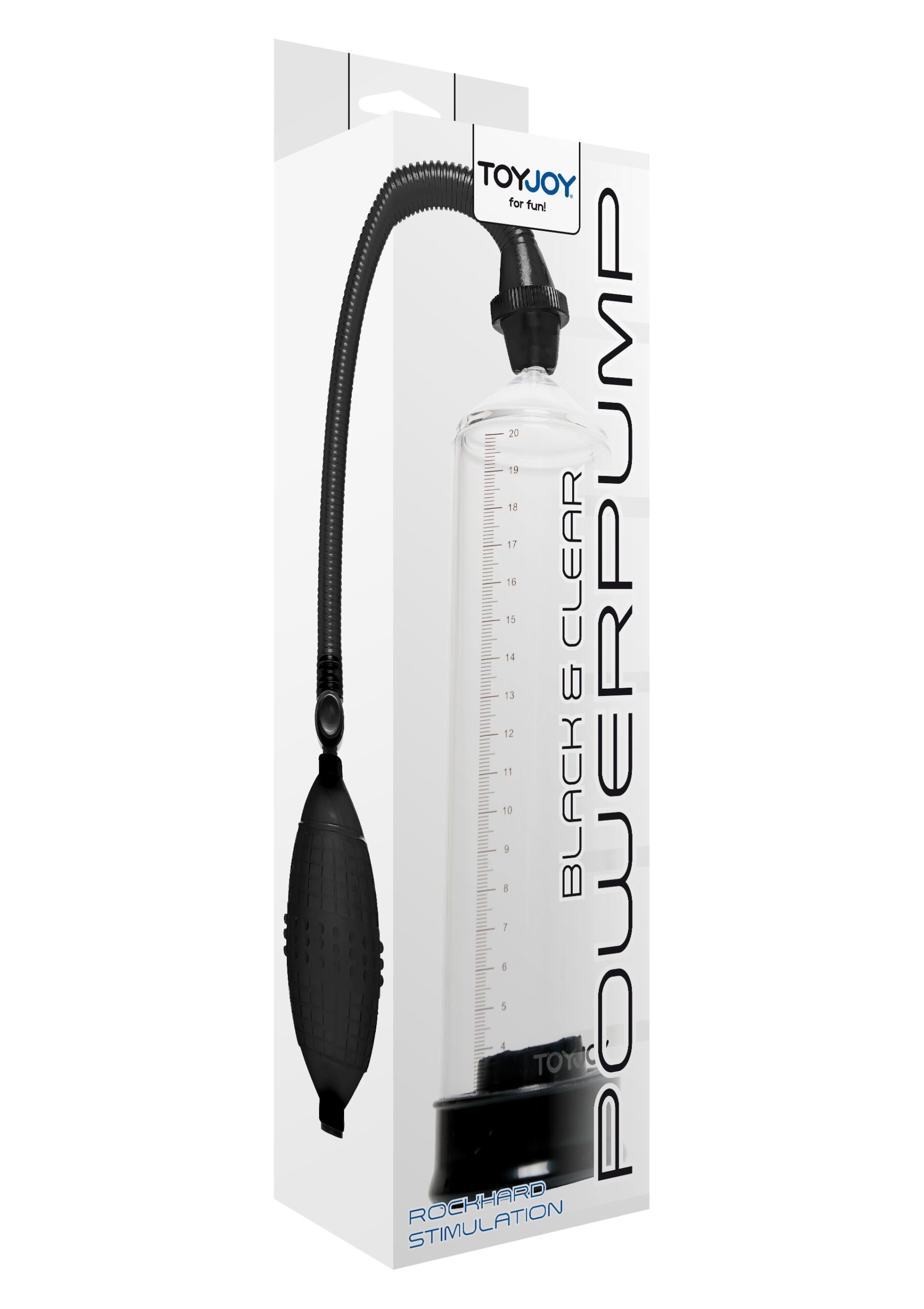 Pompe à pénis Powerpump 20 x 5.3cm Transparente – Image 2
