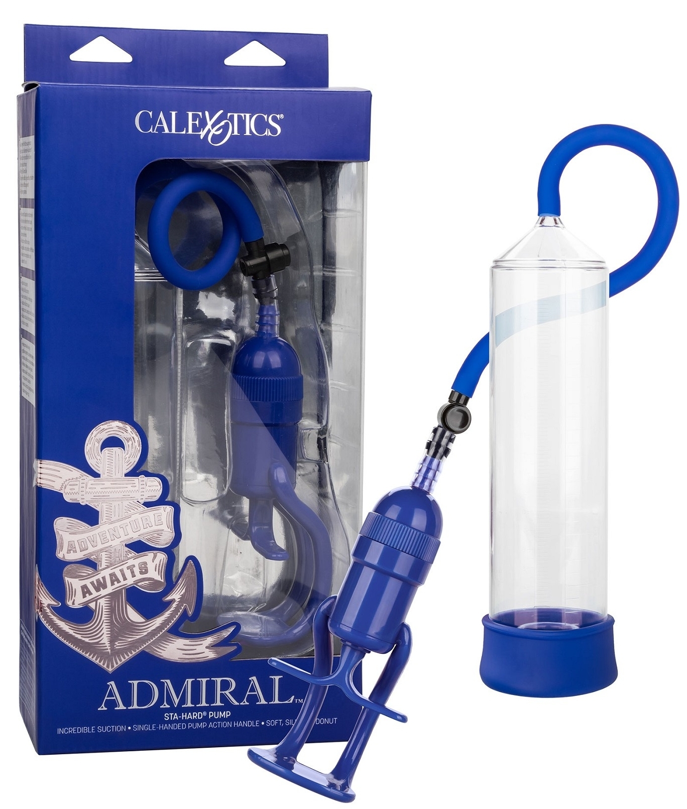 Pompe à pénis Sta-Hard Admiral 20 x 5.5cm – Image 3