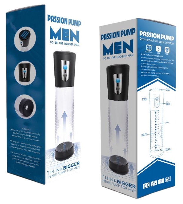 Pompe à pénis Think Bigger 20 x 6cm – Image 8