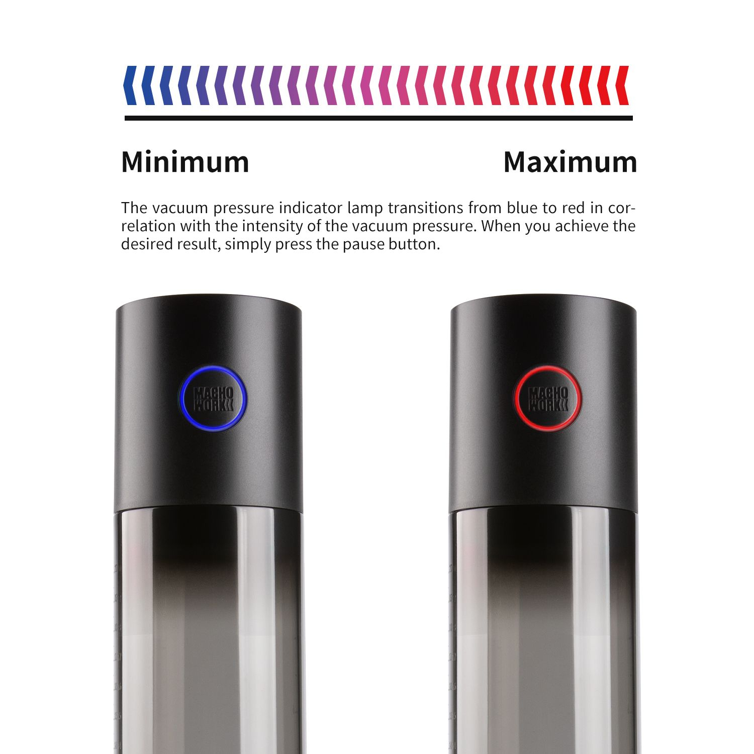 Pompe à pénis Work 1- 20 x 6cm – Image 5