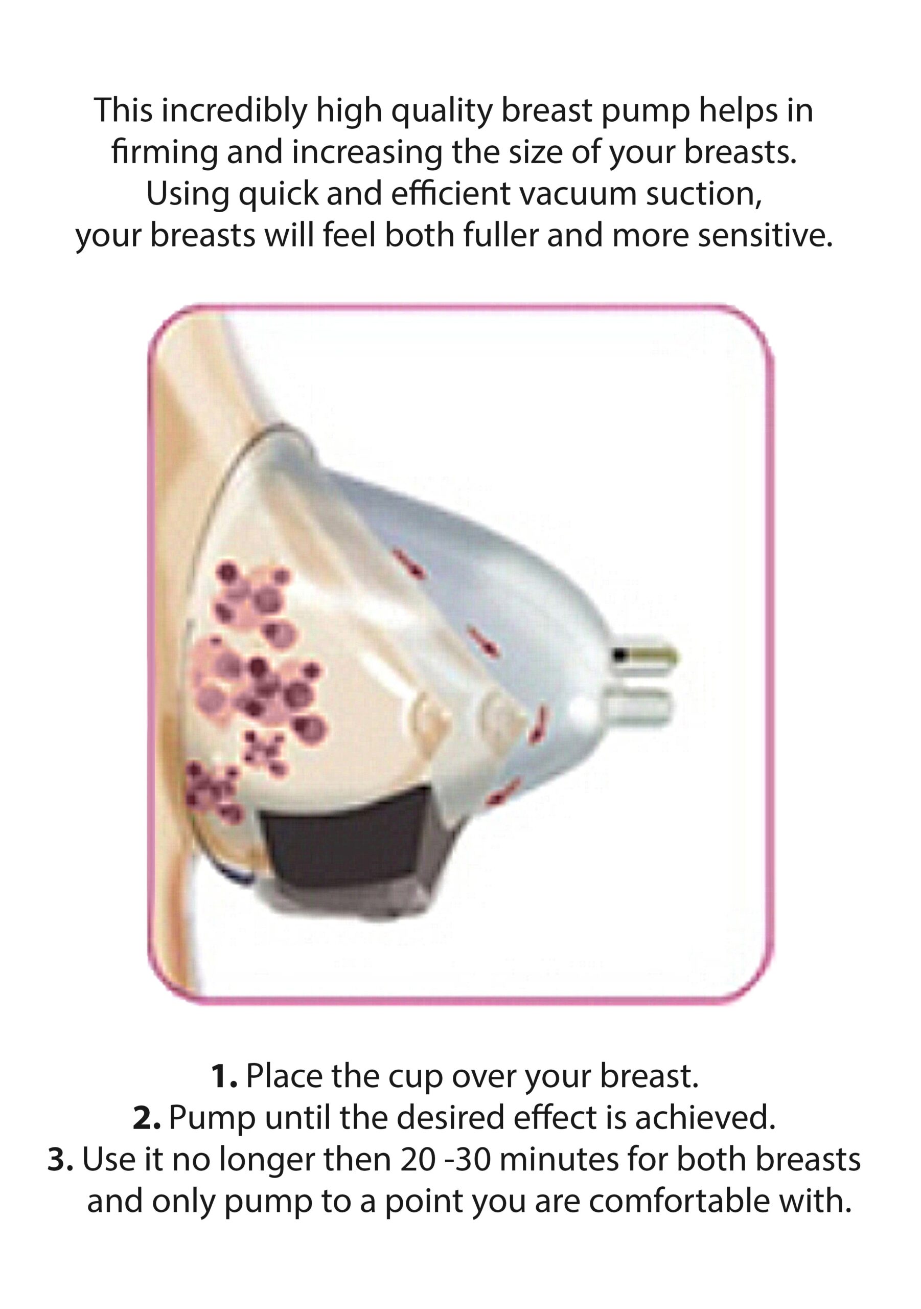 Pompe à seins MEDIUM - Rose Gold – Image 8