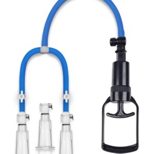 Pompe à tétons Thre Cup Pump Bleue