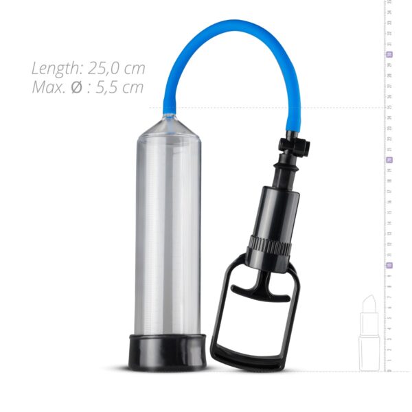 Pompe pour le pénis finger Grip Transparente 21 x 5.5 cm – Image 5