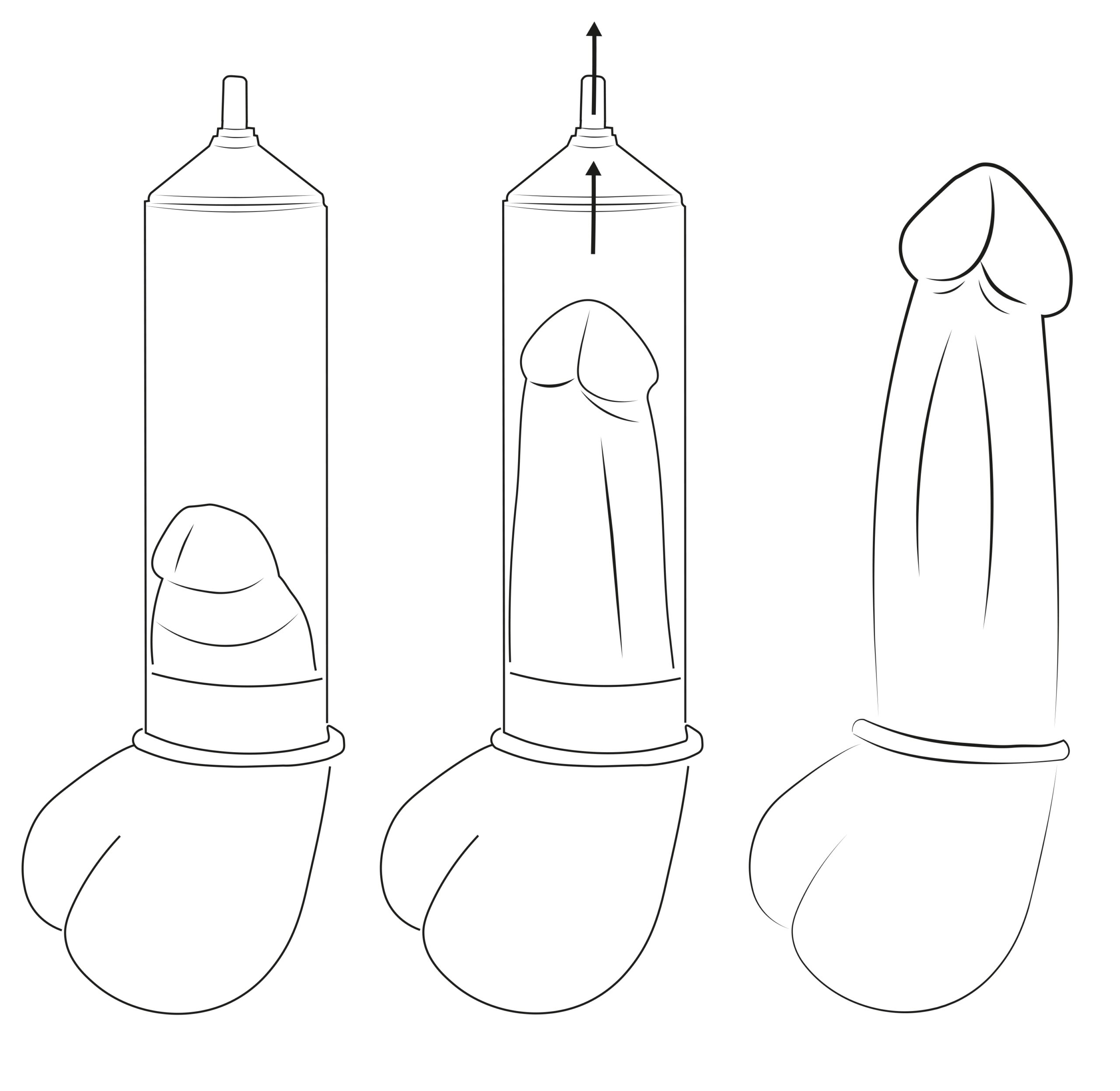 Pompe pour pénis + Masturbateur Cyber Pump 22 x 6cm – Image 10