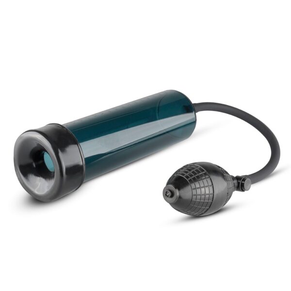 Pompe pour pénis Squeeze 21 x 5.5cm noire – Image 2