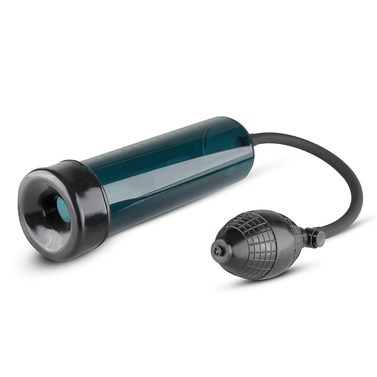 Pompe pour pénis Squeeze 21 x 5.5cm noire – Image 2
