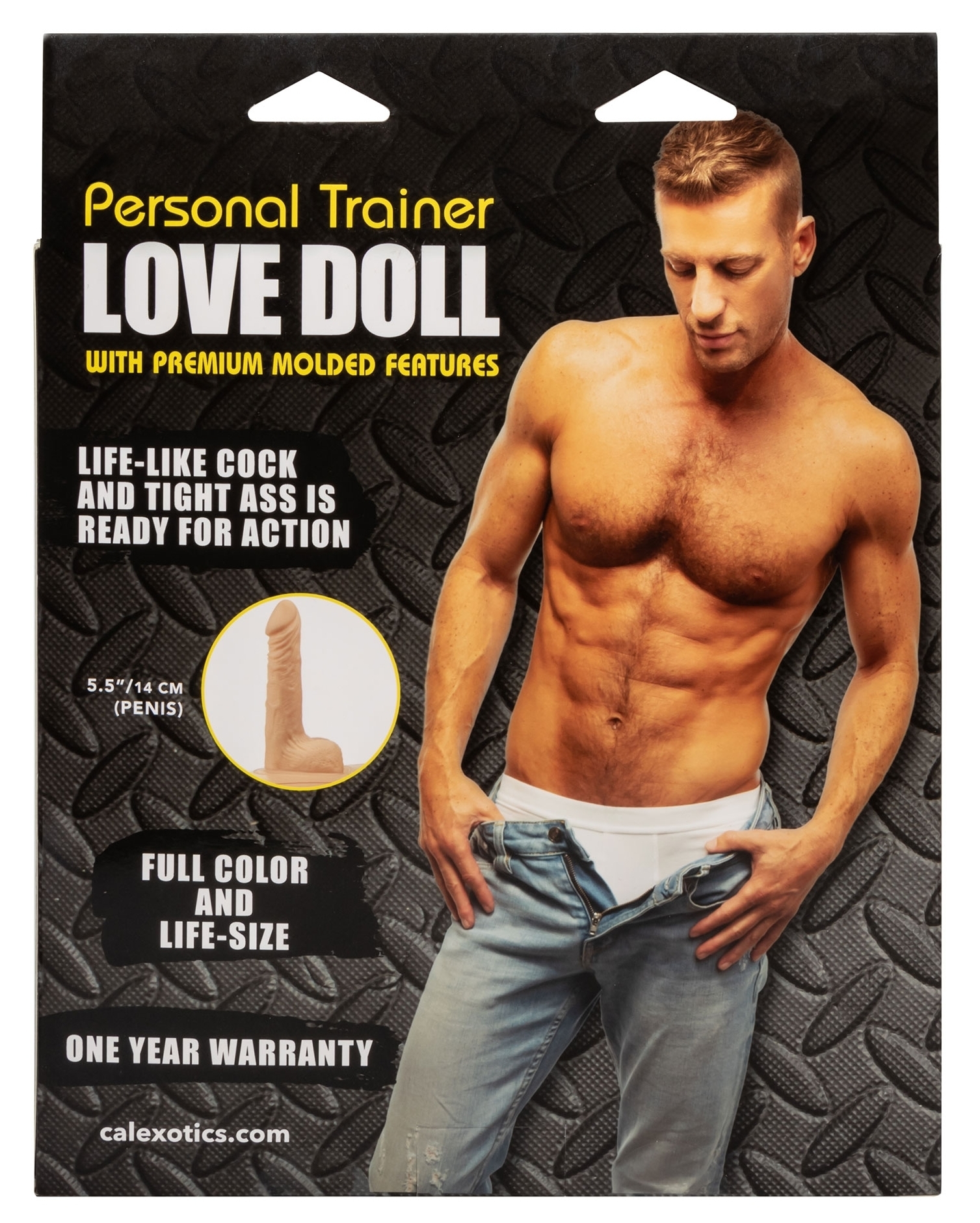 Poupée gonflable Homme Personnal Trainer Sexe 13cm – Image 5