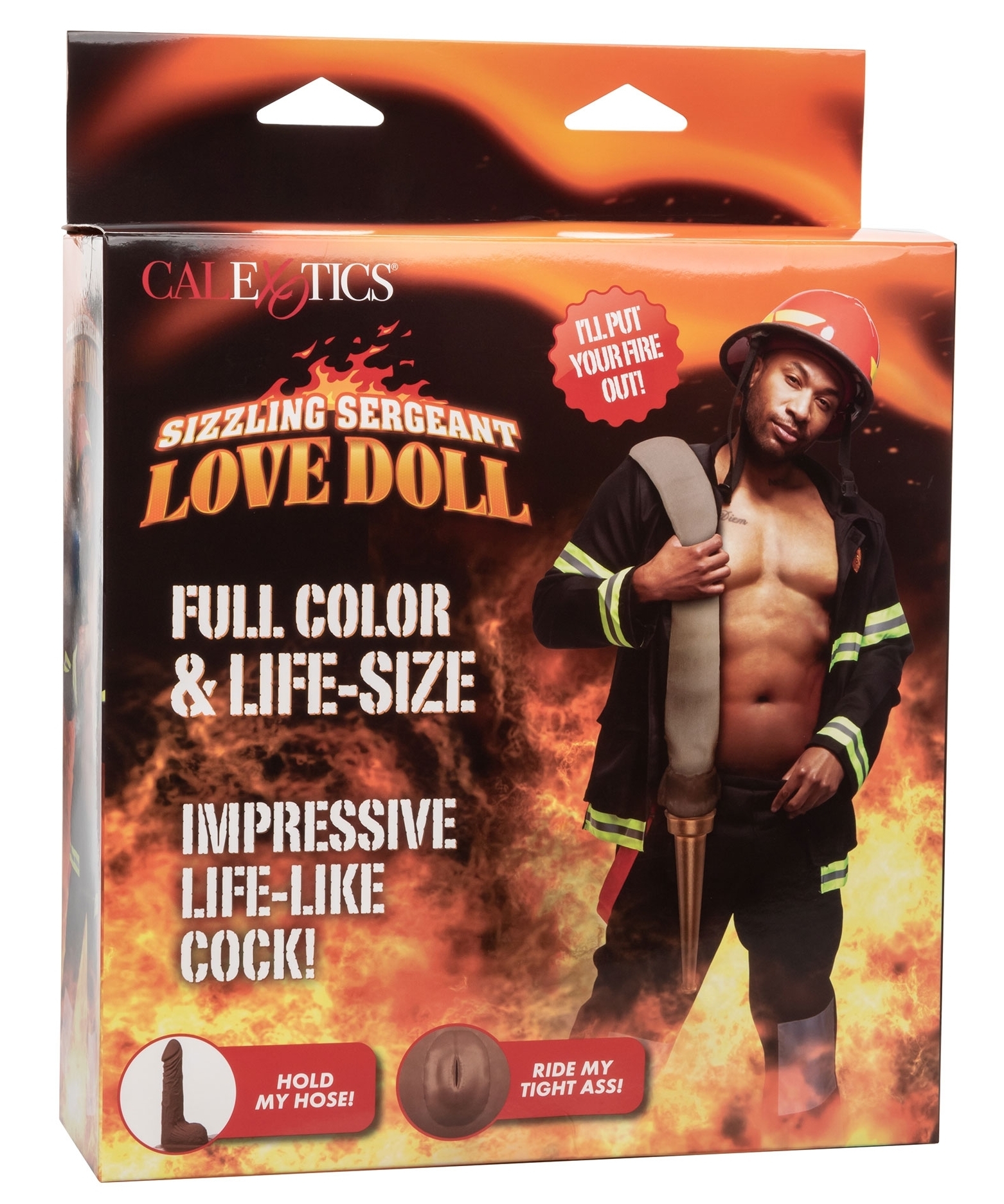 Poupée gonflable Homme Sizzling Sergeant Sexe 15cm – Image 2