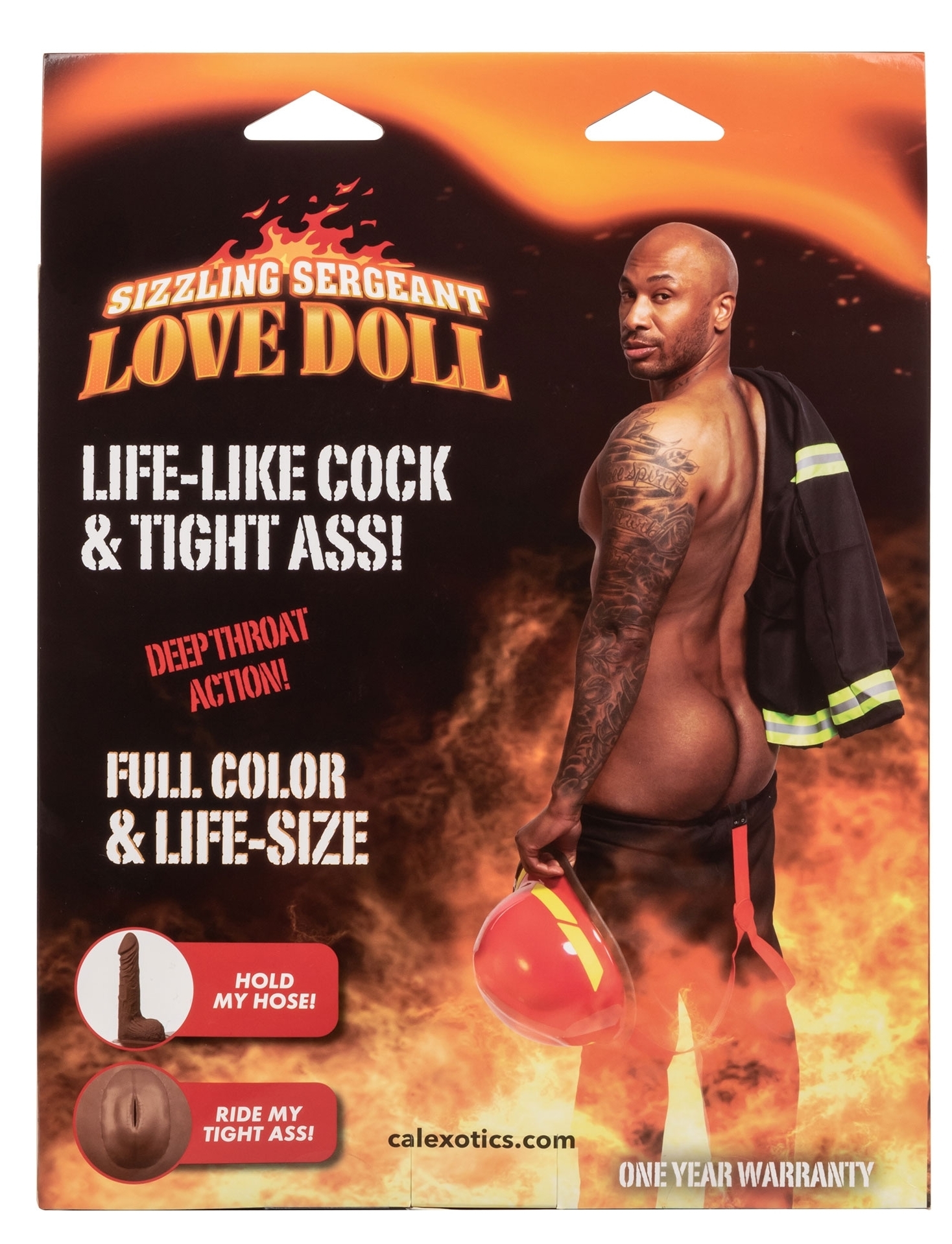 Poupée gonflable Homme Sizzling Sergeant Sexe 15cm – Image 3