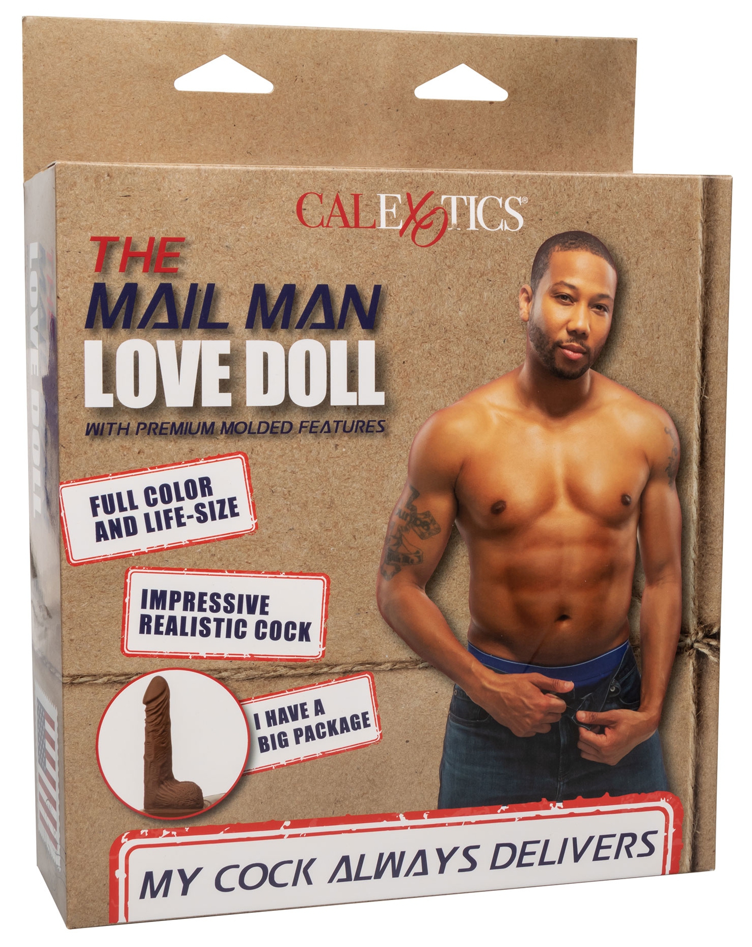 Poupée gonflable Homme The Mail Man Pénis 14cm – Image 3