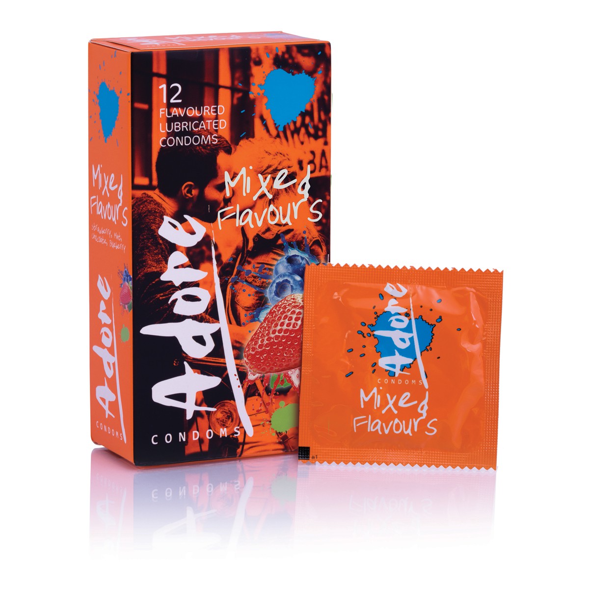 Préservatifs aromatisés variés x 12