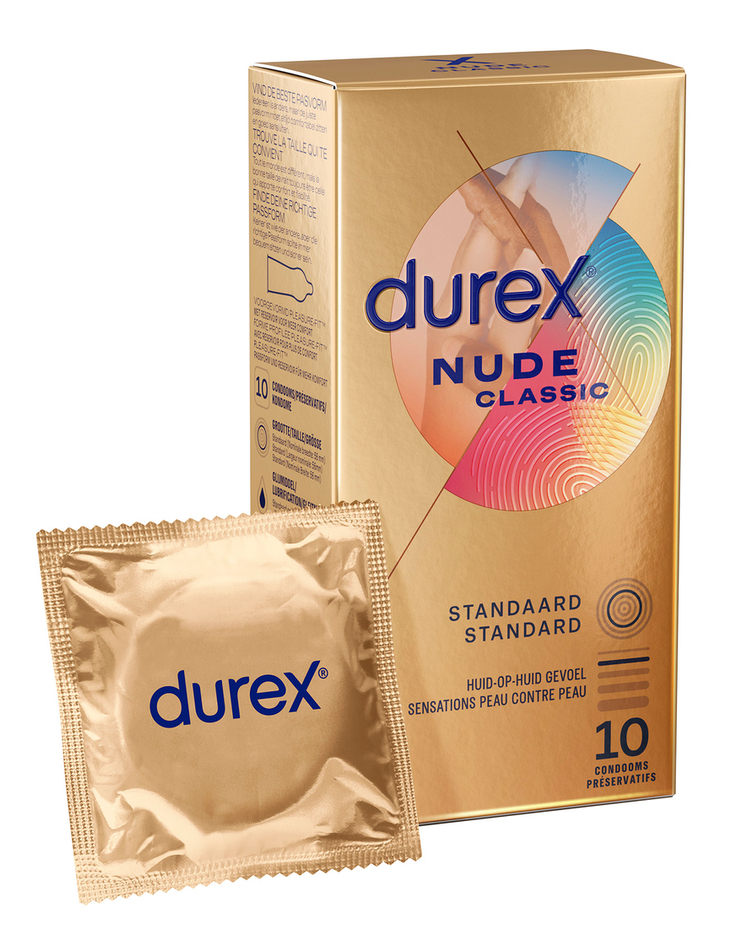 Préservatifs Durex Nude x10