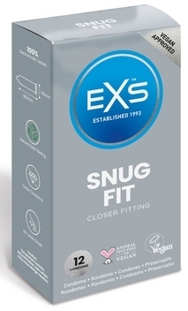 Préservatifs étroits Snug Fit x12