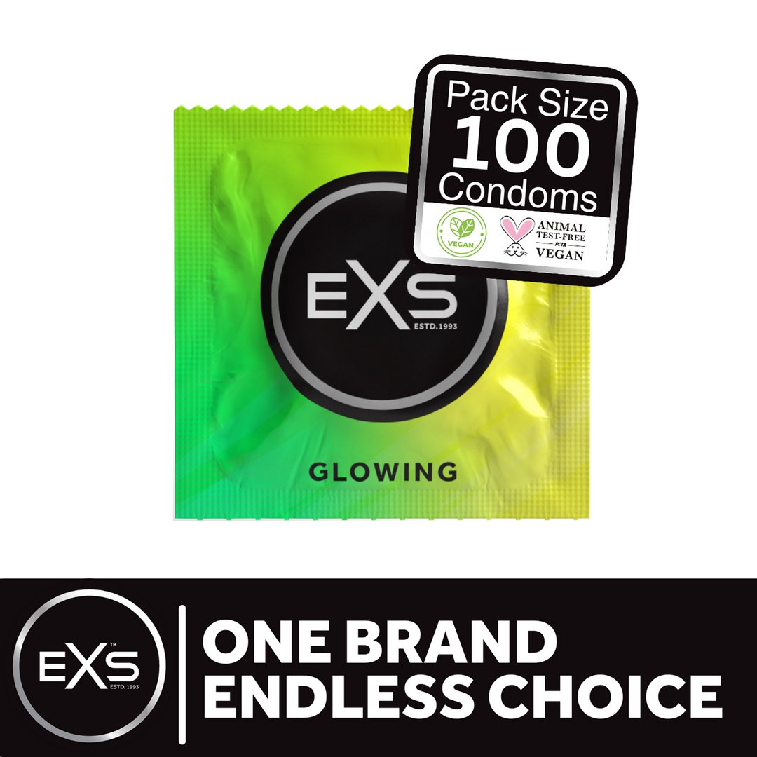 Préservatifs phosphorescents Glowing x100 – Image 3