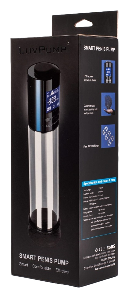 Pompe à pénis automatique Smart Penis Pump 24 x 6cm – Image 5