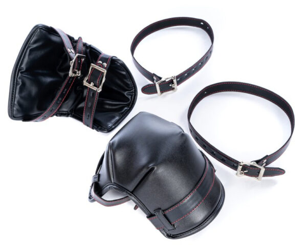 Protections rembourrées Coudes-Genoux Puppy Stay Noires – Image 2