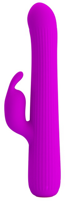 Rabbit à rotation Julian Pretty Love 12 x 2.5 cm Violet – Image 3
