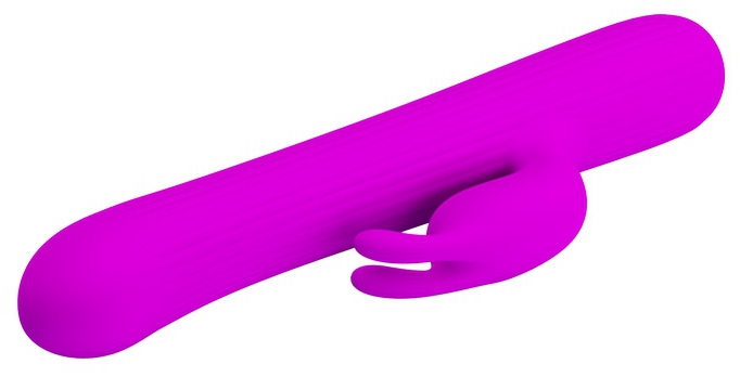 Rabbit à rotation Julian Pretty Love 12 x 2.5 cm Violet – Image 4