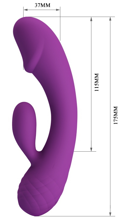 Rabbit Doreen Pretty Love 13 x 3.8 cm Violet – Image 5