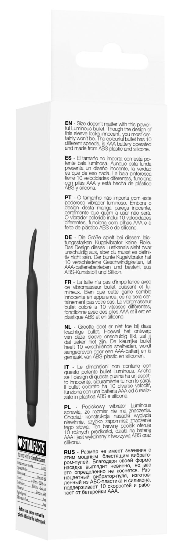 Rabbit Sofia 13cm Noir – Image 7