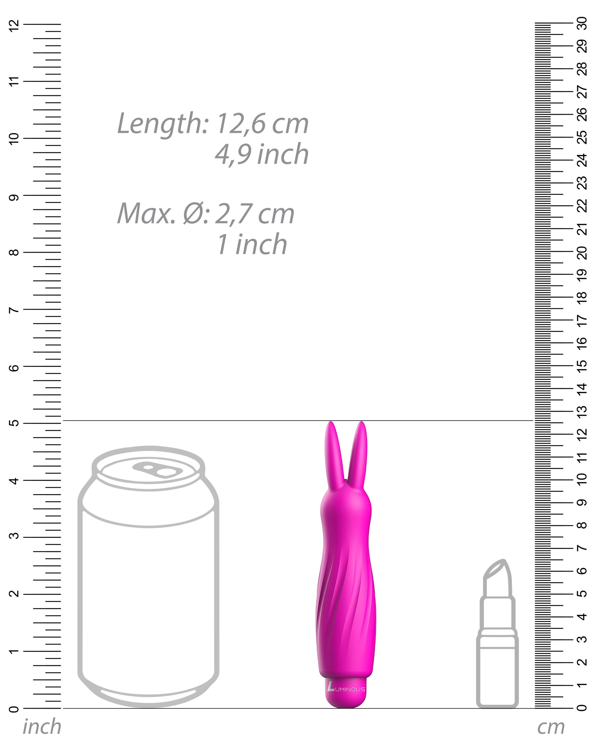 Rabbit Sofia 13cm Rose – Image 5