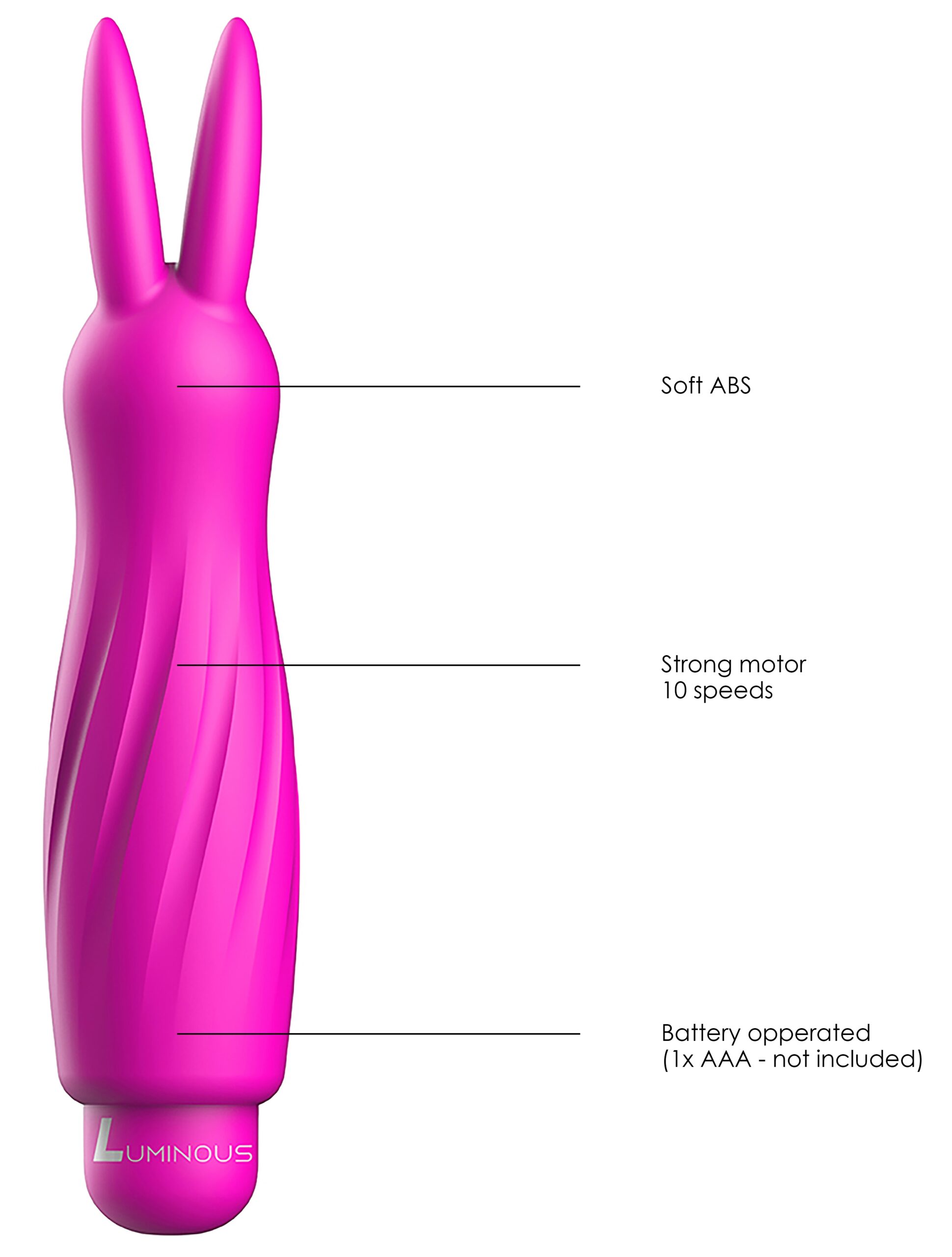 Rabbit Sofia 13cm Rose – Image 6
