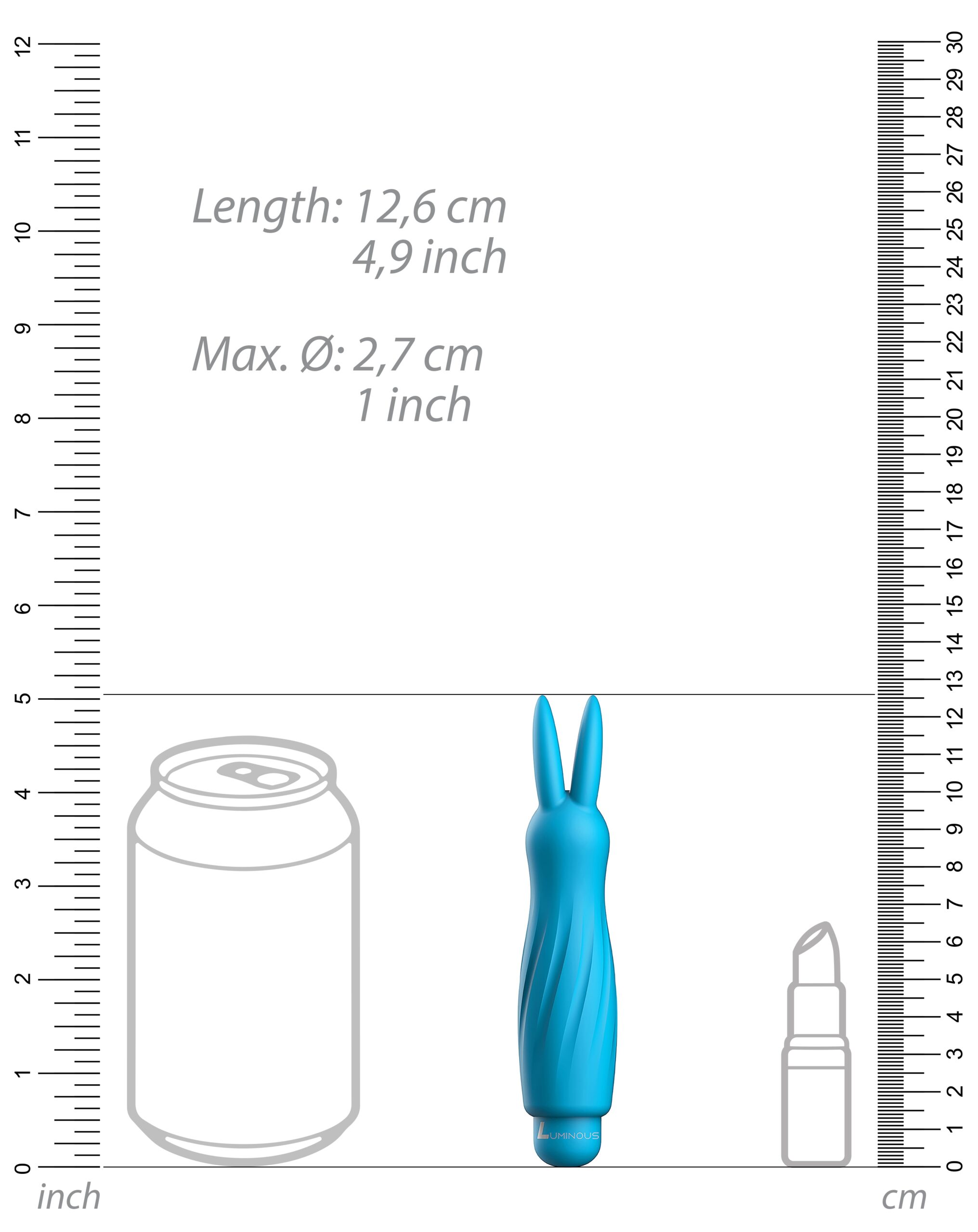 Rabbit Sofia 13cm Turquoise – Image 5