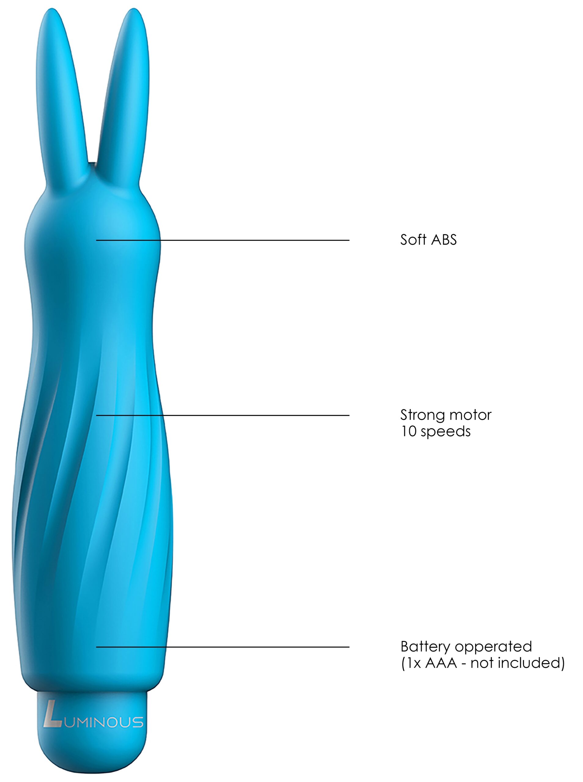Rabbit Sofia 13cm Turquoise – Image 6