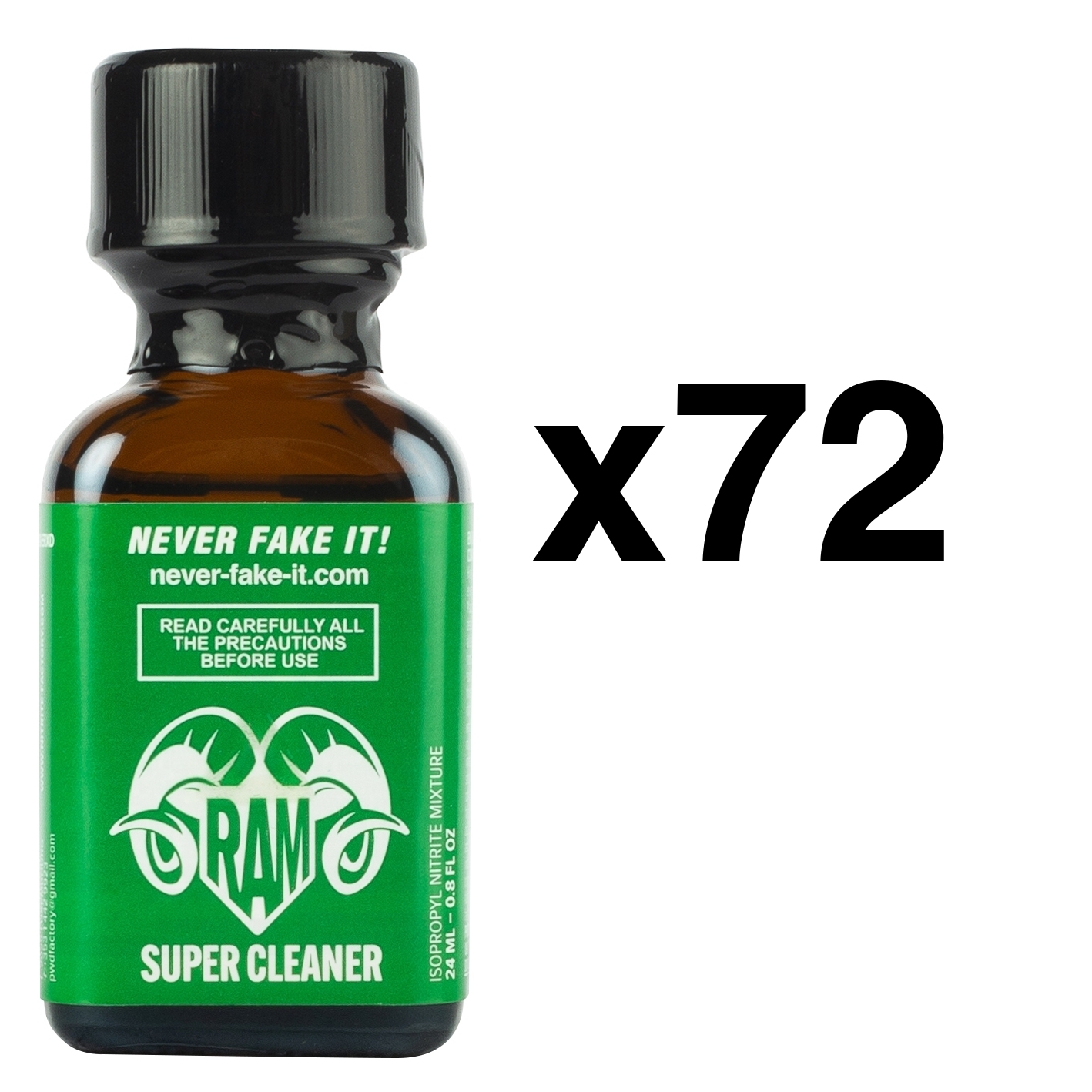 RAM SUPER CLEANER 24ml x72