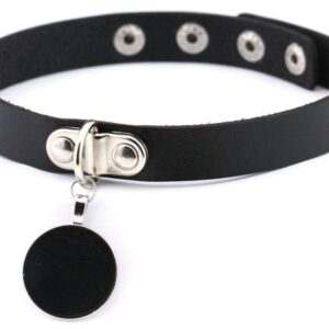 Ras de cou Round Moon Noir
