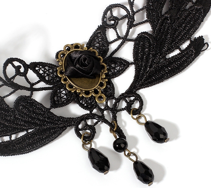 Ras de cou Victoria Noir – Image 2