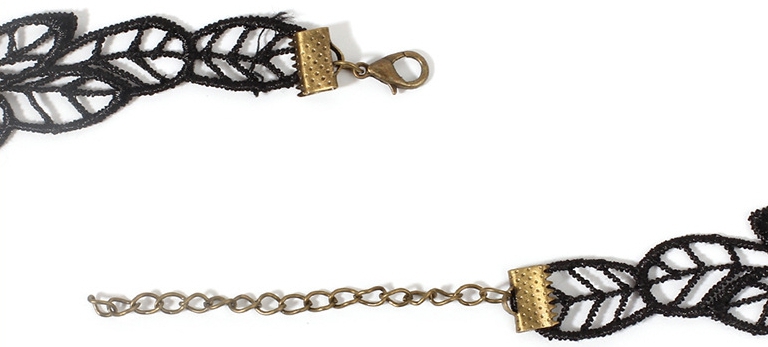 Ras de cou Victoria Noir – Image 3