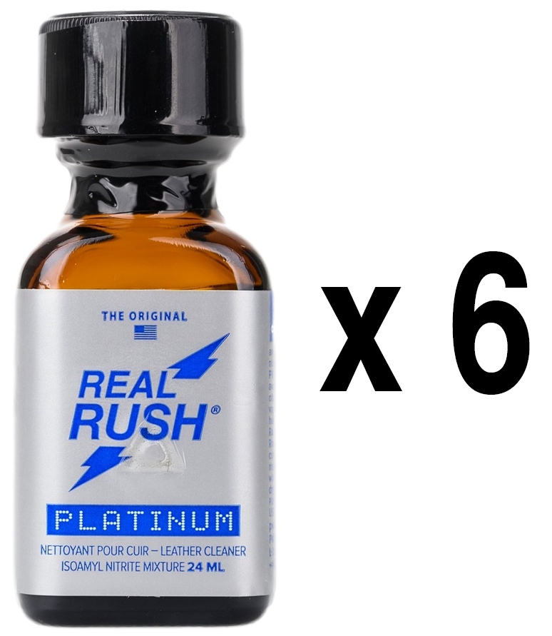 REAL RUSH PLATINUM 24ml x6