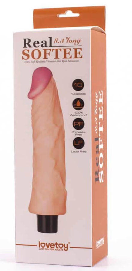 Dildo Vibrant Rel Softee 17 x 4.8cm – Image 5